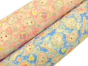 持越品 キャラクターキルティング生地 布 サンリオ ジュエルペット GQ5125 レッスンバッグ 体操着入れ 巾着袋に 商用利用不可