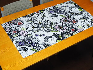 t[NX 55×105cm n z USARbg Cactus Flower 8359A Natural t[_ ALT_[w[ pp\