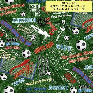 �������w �A�� USA�R�b�g�� ���n �z �Ő��̏�̃T�b�J�[���[�h SOCCER WORDS ON GRASS CD3011-Green �^�C�����X�g���W���[�Y �X�|�[�c ���p���p�\