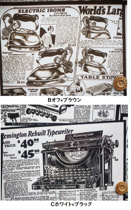 楽天市場】色Cメーカー完売 シーチング生地 布 50sアメリカ 