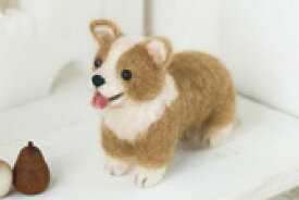 ハマナカ　　フェルト羊毛フェルト犬　ウェルシュ・コーギー品番H441−303ネコポス発送　不可