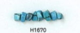 MIYUKI　ミユキビーズアクセサリー　天然石（半貴石）ターコイズ　サザレH1670B
