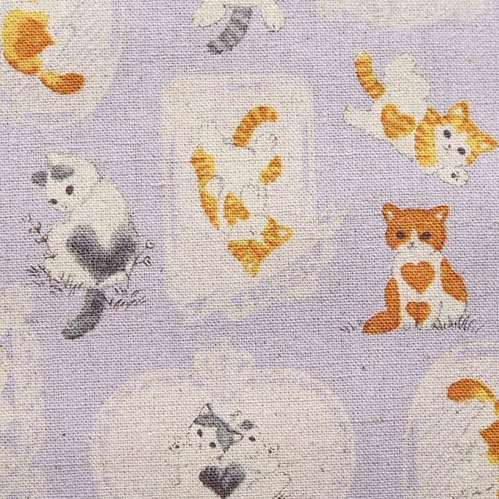 楽天市場】メーカー完売 コットンリネン混 キャンバス生地 布 cat × heart キャット×ハート YPA19520−2Dグレー ネコ ねこ 猫柄 商用利用不可 : 京都カナリヤ手芸店