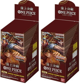 [2BOX] バンダイ ONE PIECEカードゲーム 頂上決戦【OP-02】 BANDAI BOX ワンピース ボックス