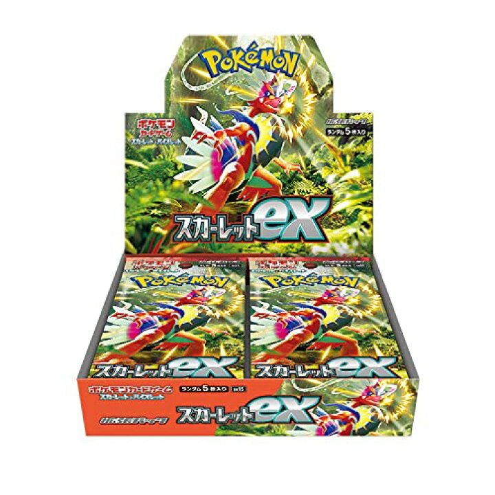 楽天市場】[シュリンク付 BOX] ポケモンカードゲーム スカーレット 