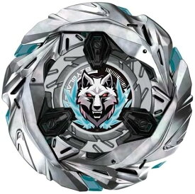BEYBLADE X ベイブレードX 【単品】シルバーウルフ 3-80FBのみ (UX-08封入品)(簡易包装) 単品 [ベイコード付属] ※ワインダーランチャーは付属しません