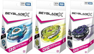 BEYBLADE X xCu[hX CX-01 huCu S6-60V + CX-02 EBU[hA[N R4-55LO + CX-03 yZEX_[N B6-80W Zbg