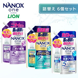 NANOXone �l�ւ� ���� �j�I�C��p PRO ���v���X �X�^���_�[�h LION 6�Z�b�g