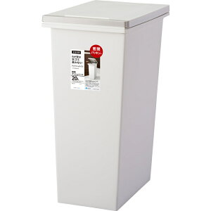 ゴミ箱 インテリア ダストボックス エバンMP 密閉プッシュペール20L ホワイト A6401防臭 臭い漏れ 生ごみ プッシュペール ゴミ箱 パッキン付 臭い対策 ゴミの臭い おむつ ペットシーツ 【B】