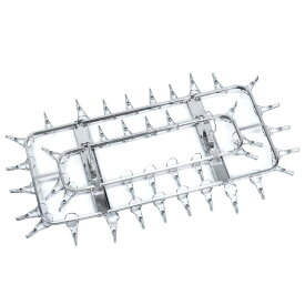 ピンチハンガー ステンレス 40ピンチ 折りたたみ コンパクト タオル ハンガー 洗濯ハンガー 物干しハンガー 2点フック 洗濯物干し 屋外 ピンチ 室内物干し 部屋干し 室内干し 下村企販 ダイレクトステンレスハンガー 26450 *