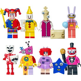 The Amazing Digital Circus デジタルサーカス LEGO互換 ミニフィグ セット WX