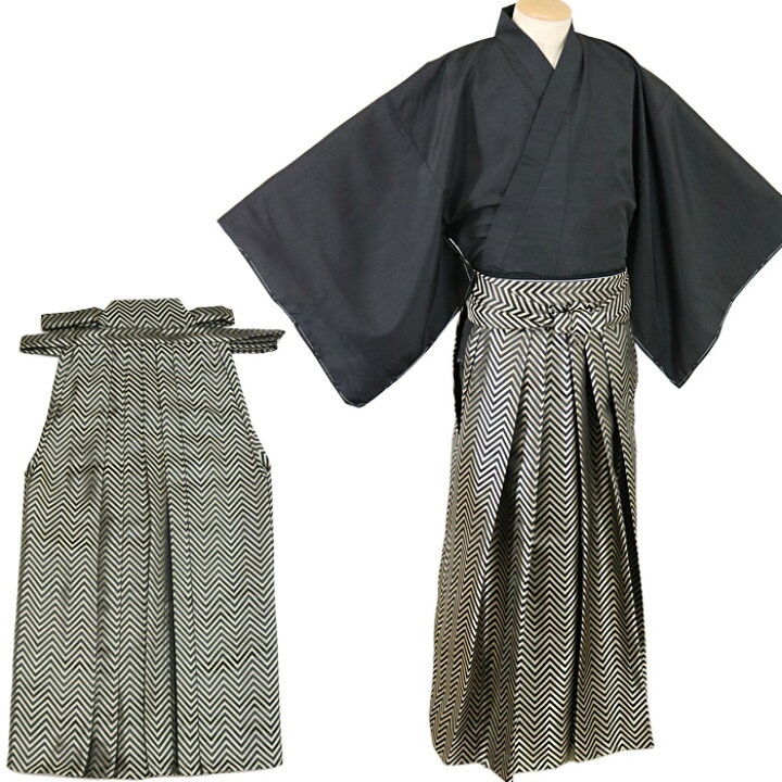 楽天市場】袴 男性袴 行燈袴 単品 メンズ ヘラ付き ゴールド はかま 紐 