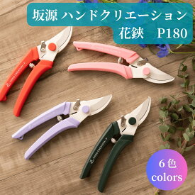 花鋏 園芸ハサミ 【坂源 ハンドクリエーション P180】 枝切り 剪定 フラワーアレンジメント 日本製 化粧箱入り