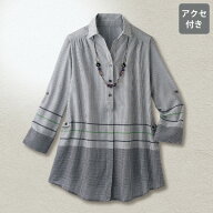 シャツ ブラウス レディース おしゃれ 春夏 ミセス シニア ファッション 40代 50代 60代 70代 80代 ネッ…
