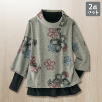 楽天市場】七分袖（アンサンブル｜トップス）：レディースファッション 
