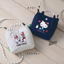 楽天市場】ハローキティ ショルダーバッグ（カラーグレー）の通販