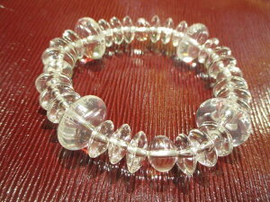 パワーストーン・京都/【強力波動】【一切の災いを打ち砕く】【不動明王真言(梵字)】彫刻【みかん玉、そろばん本水晶】大玉18mmブレスレット、桐箱付【伏見の京屋】