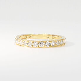 公式 京セラジュエリー ダイヤモンド リング 指輪 0.5カラット ダイヤ ハーフエタニティ天然石 透明 クリア 京セラ プレゼント ギフト 女性 レディース 4月 誕生石 天然ダイヤモンド