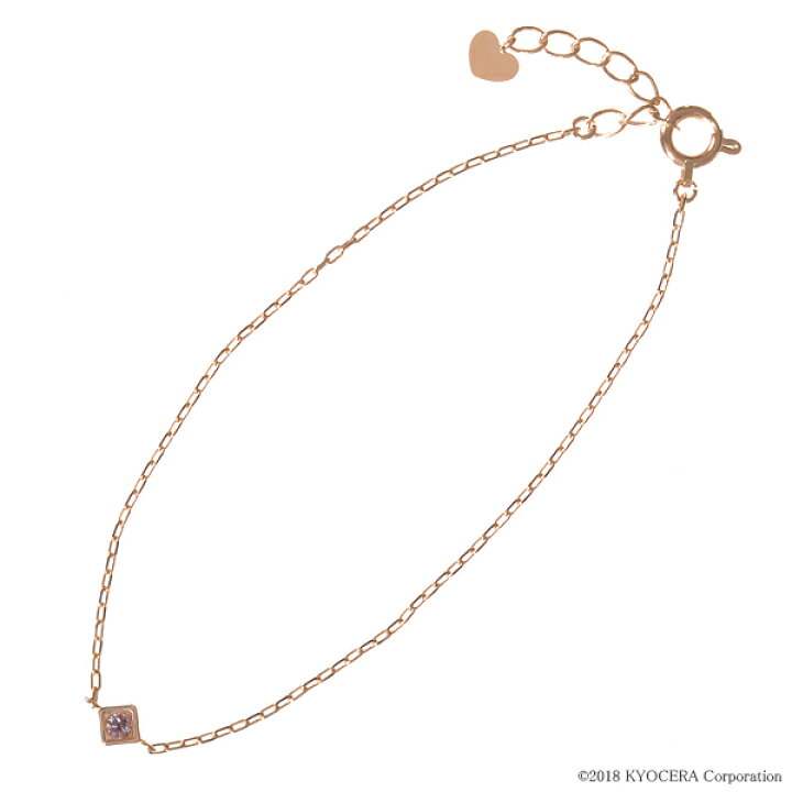 楽天市場】アレキサンドライト ブレスレット K18ピンクゴールド  