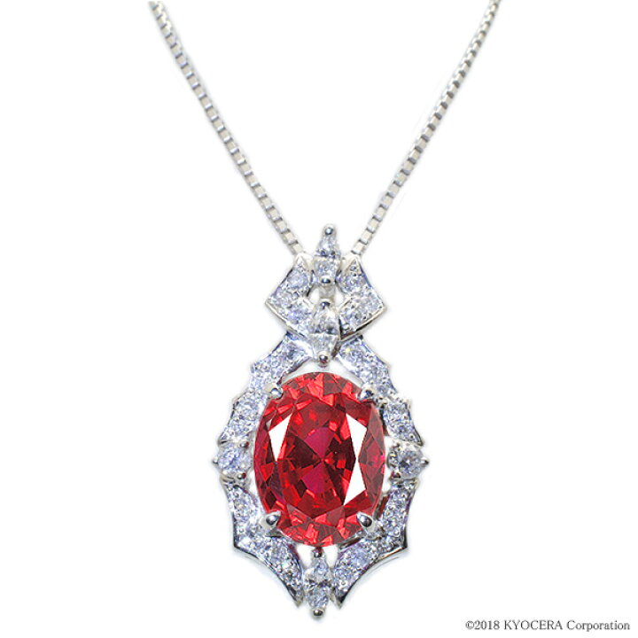 楽天市場】ルビー ネックレス プラチナ 35周年記念商品 7月誕生石 