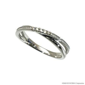 楽天市場】【中古】 K18WG ハートシェイプ ダイヤモンド リング 0.12ct  