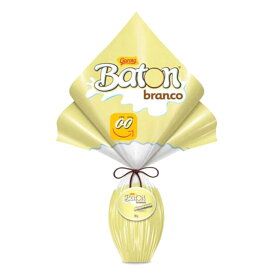 【送料無料】ガロト イースターエッグ ホワイトチョコレート バトン 186g OVO DE PASCOA HUEVO DE PASCUA BATON CHOCOLATE BRANCO 186GR【イースター】【復活祭】【チョコレート】【ブラジル】【チョコエッグ】【エッグチョコレート】【たまごチョコ】【エッグハント】