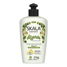 SKALA スカラ トリートメント エキスパートアボガド (3in1) 250g ヘアトリートメント ダメージヘア 乾燥ヘア 栄養 活力 ダメージ 補修 マルチケア 天然オイル 100％ビーガン ヘアケア ブラジル｜Skala Expert Abacate｜母の日 母の日ギフト2026