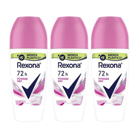 【送料無料・3個セット】デオドラント(制汗剤) ワキ用　ロールオン　Rexona（レクソーナ）　ウーメン　パウダー　50ml【あす楽対応】【デオドラント　ロール】