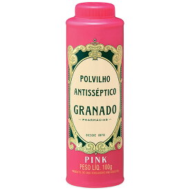 ボディパウダー グラナード ポルビーリョ ピンク100g Granado Polvilho Pink【ボディパウダー 香り】【ボディケア プレゼント】【ボディ　海外ブランド】【パウダー デオドラント】【グラナード ブラジル】