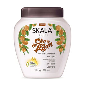 スカラ アルガンオイル ヘアトリートメント 1kg SKALA OLEO DE ARGAN MARROQUINO CREME DE TRATAMENTO 1KG【ダメージヘア】【ドライヘア】【ヘアパック】【大容量】【1000g】【ブラジル ヘア】【ヘアケア】【スカラ】【SKALA】