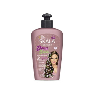 SKALA �X�J�� �w�A�N���[�� �G�N�X�p�[�g �h�i 250g �E�F�[�u�w�A�p 3in1 �X�^�C�����O�N���[�� �g���[�g�����g �T�[�}���v���e�N�^�[ �h���C���[�̔M���甯����� 100���r�[�K�� �w�A�P�A �u��