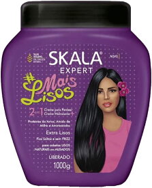 【1000g】SKALA スカラ トリートメント リゾ ヘアトリートメント 2in1 ヘアコンディショナー くせ毛 うねり うるおい 保湿 ストレートヘア ヘアケア ブラジル 大容量｜SKALA Mais Lisos｜母の日 母の日ギフト2026