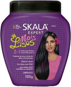 �y1000g�zSKALA �X�J�� �g���[�g�����g ���] �w�A�g���[�g�����g 2in1 �w�A�R���f�B�V���i�[ ������ ���˂� ���邨�� �ێ� �X�g���[�g�w�A �w�A�P�A �u���W�� ��e�ʁbSKALA Mais Lisos
