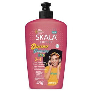 SKALA �X�J�� �g���[�g�����g �L�b�Y�p �W�r�m �|�`�j�� 250g �w�A�g���[�g�����g 2in1 �q���p �R�R�i�b�c�I�C�� �w�A�P�A �u���W���bSKALA EXPERT divino potinho