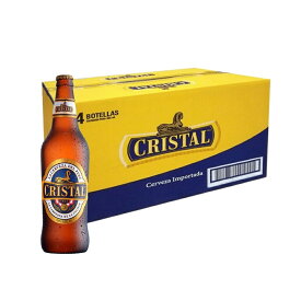 【送料無料】クリスタル 瓶ビール 330ml×24本 Cristal 【あす楽対応】【ペルー】【ビール】【ラガー】【まとめ買い】