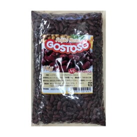 レッドキドニービーンズ 1kg GOSTOSO FEIJAO ROXO【レッドキドニー】【赤いんげん豆】【金時豆】【ビーガン】【グルテンフリー】【非常食】【保存食】【長期保存】