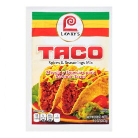 ロウリーズ タコミックス 28.3g　LAWRY'S TACO SPICES & SEASONINGS MIX 28GR 【メキシコ料理】【タコス】【ナチョス】【タコスの素】【タコス シーズニング】【タコスパーティー】【ナチョスパーティー】