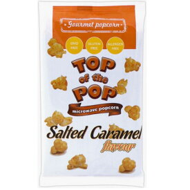 トップ オブ ザ ポップ ポップコーン 塩キャラメル味 100g TOP OF THE POP SALTED CARAMEL FLAVOR 【あす楽対応】【ポップコーン】【塩キャラメル】【ポップコーン　味付き】【お菓子】【パーティー】【映画】【簡単】