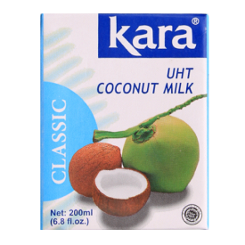 ココナッツミルク カラ 200mluht natural coconut milk kara【ココナッツミルク インドネシア】【ココナッツ カレー】【ココナッツ エスニック】【おすすめ ココナッツミルク】