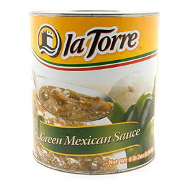 【業務用】グリーントマトソース（グリーンサルサ）缶詰 la Torre 2800g green mexican sauce salsa verde 2.8kg【あす楽対応】【サルサベルデ】【サルサヴェルデ】【メキシコ産　タコスソース】【缶詰　セット】【非常食】【保存食】【長期保存】