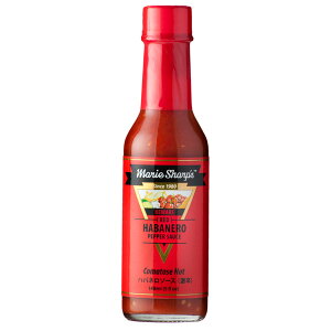 マリーシャープス ハバネロソース ビーウェア・コマトスホット(激辛)148ml Marie Sharp's Red Habanero Pepper Sauce “Beware Comatose Hot”【旨辛】【ハバネロ】【激辛 ソース】【スパイス】【中南米 調