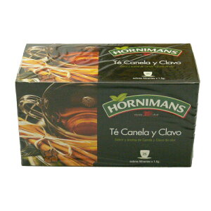 �V�i���� �N���[�u�e�B�[ �z���j�}���X 37.5g(1.5g×25�p�b�N) te canela y clavo hornimans �y�X�p�C�X �`���C �z�b�g���C���z�b��̓� ��̓��M�t�g2026