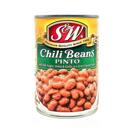 S&W チリ ビーンズ 439g【あす楽対応】【チリビーンズ】【うずら豆】【S&W CHILI BEANS】【缶詰　セット】【非常食】【保存食】【長期保存】