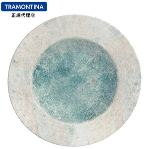 TRAMONTINA �t���I���^ �f�B�i�[�v���[�g 28cm �H��@�Ή� �d�q�����W�Ή� FLUORITA DINNER PLATE�y�M�z�y�v���[�g�z�y�f�B�i�[�v���[�g�z�y�g�������e�B�[�i�z