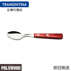 TRAMONTINA ティースプーン 15cm×12本セット ポリウッド ＜食洗機対応＞ トラモンティーナ