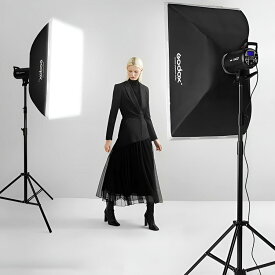 【日本正規代理店】【プロ品質の撮影を自宅で】 GODOX 400W モノブロックストロボ 2灯セット K400IIV ソフトボックス付 撮影照明 撮影ライト スタジオライト 商品撮影 人物撮影 物撮り ポートレート撮影に おすすめ 初心者でも本格的な写真が撮れる 撮影機材セット