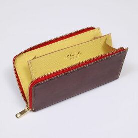 【a330】長財布 レディース メンズ 本革 COTOCUL（コトカル）限定品 一期一会シリーズ コンパクト 小さめ 小さい L字ファスナー 大容量 革 本革 財布 高級 送料無料 プレゼント ギフト
