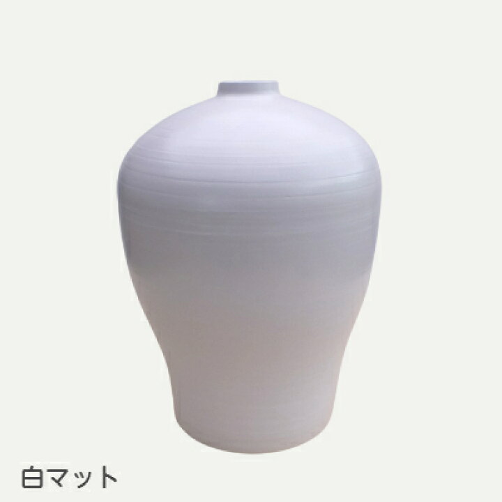 楽天市場】花瓶 [141-8] [送料無料] 花器 陶器 手作壺 飾り壺 生け花