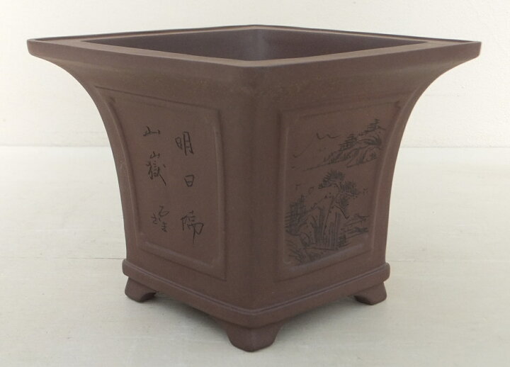 楽天市場】【良品 アウトレットセール】和鉢 盆栽鉢 中国鉢 (中国 