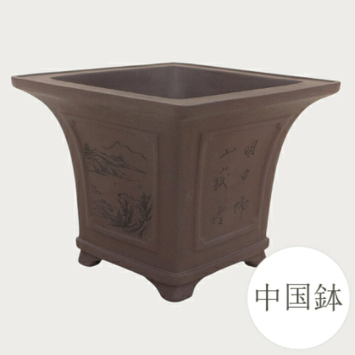 楽天市場】【良品 アウトレットセール】和鉢 盆栽鉢 中国鉢 (中国 